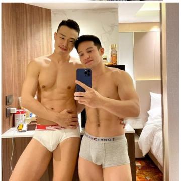 高端男模写真素材超火帅哥Winson95约会猛攻欧巴TantanEvan（双人视频）