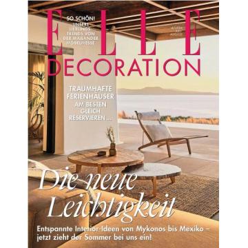 高端家居设计刊德国Elle_Decoration 2024年7、8月