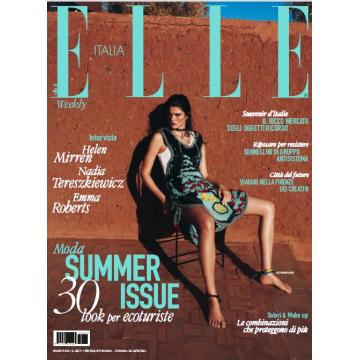 高端时尚刊意大利ELLE 2024年7月4