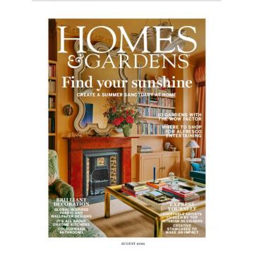 高端家居设计刊Homes___Gardens 2024年8月