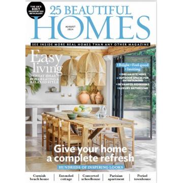 高端家居设计刊25_Beautiful_Homes 2024年8月