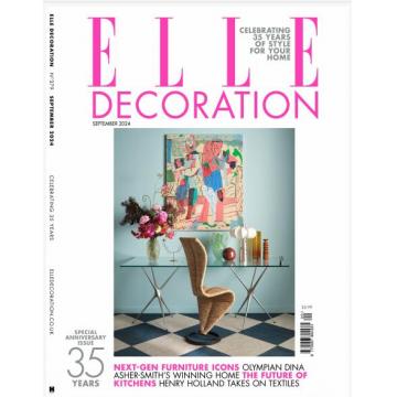 高端家居设计刊英国Elle Decoration 2024年9月