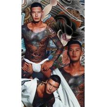 高端男模写真素材抖音刺青网红海冬冬合集2.5G（8个双人视频汇总）