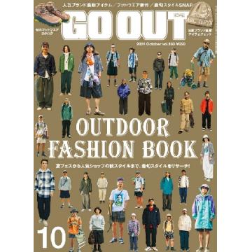 高端男士户外时尚刊日本GO OUT 2024年10月