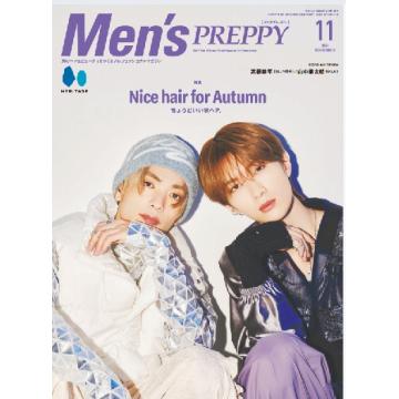 高端男士发型刊日本Mens_Preppy 2024年11月