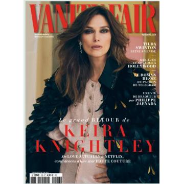 高端时尚文化刊法国Vanity Fair 2024年11月凯拉奈特莉