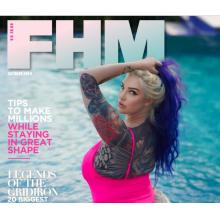高端男士性感时尚刊英国FHM 2024年10月
