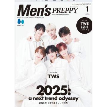 高端男士发型刊日本Mens_Preppy 2025年1月