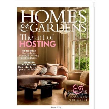 高端家居设计刊Homes___Gardens 2025年1月