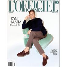 高端男士时尚刊美国LOfficiel_hommes 2025年4月JON HAMM