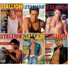 写真素材欧美肌肉男模经典杂志Stallion 38期打包汇总83-93（全J杂志PDF）