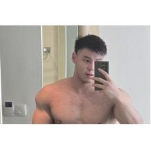 高端写真素材神似覃海洋的肌肉男Jackgordon约会猛攻kevin（双人视频）