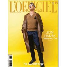 高端男士时尚刊法国LOfficiel_Hommes 2025年3月春季刊jon hamm