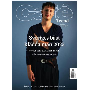 高端男士时尚刊欧洲Cafe 2025年春夏刊