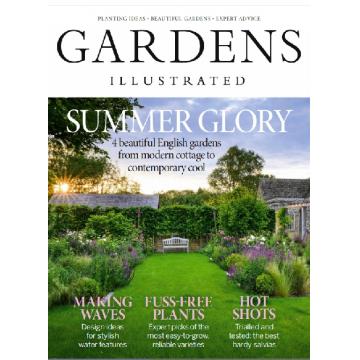 高端花样花卉设计刊英国Gardens_Illustrated 2025年6月