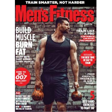 高端男士健身刊英国men's fitness 2025年6月