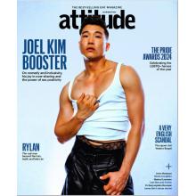 高端男模时尚刊英国Attitude 2024年7、8月