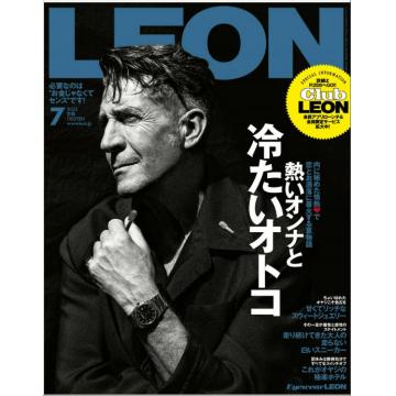 高端男士绅士时尚刊日本LEON 2025年7月