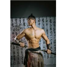 高端男模写真素材莫三少出品古风摄影写真集春日探索